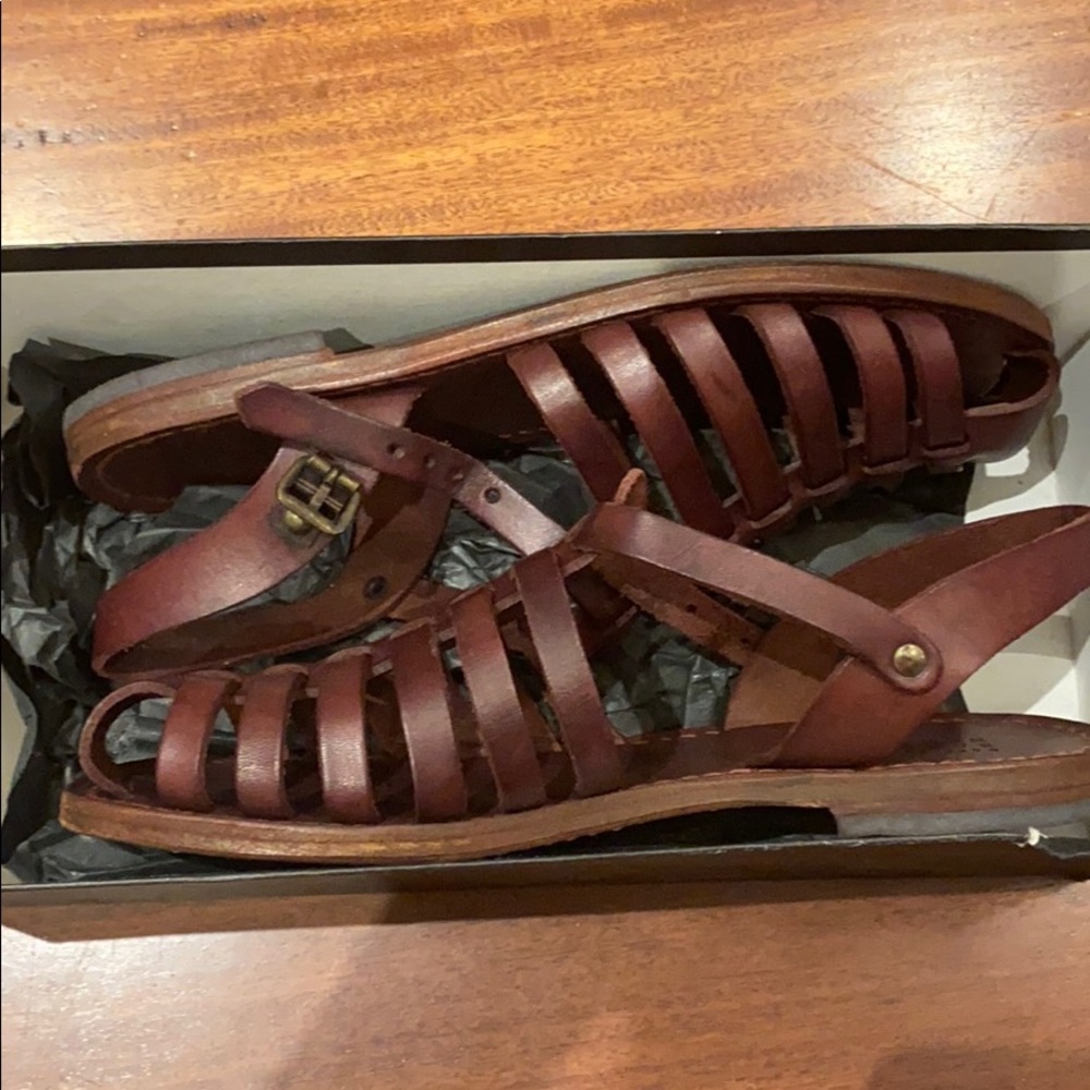 genuine leather made in italy barney’s sandals
